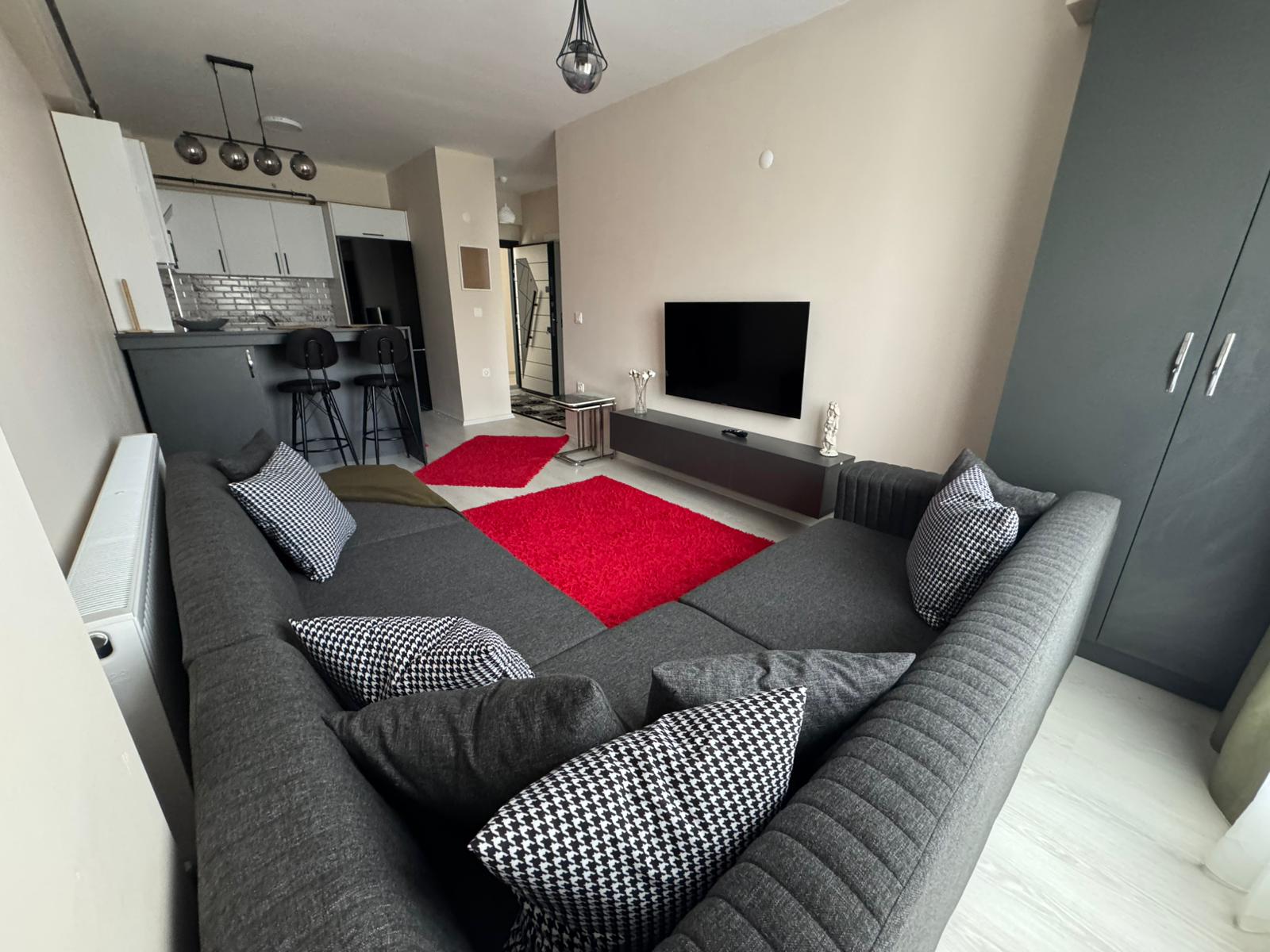 PATARA! ÖZEL DİZAYN! SIFIR VE LÜKS EŞYALI 1+1 DAİRE!